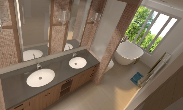 bathroom 05 3D Модель .c4d .max .obj .3ds .fbx .stl .blend 