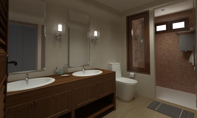 bathroom 09 Modèle 3D .c4d .max .obj .3ds .fbx .stl .blend 