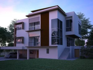 house md02scence 3D Model