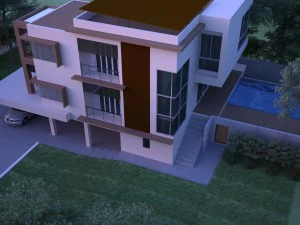 house md02scence 3D Model