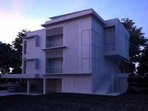house md02scence 3D 模型