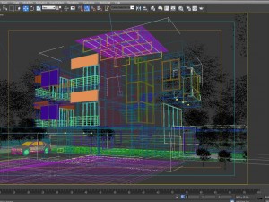 house md02scence 3D 模型