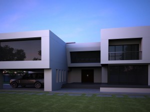 modern house 03 3D Model