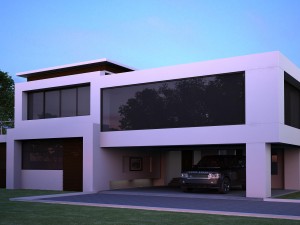 modern house 03 3D Модель