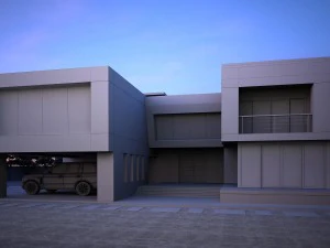 casa moderna 03 Modelo 3D