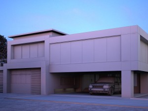 modern house 03 3D Модель
