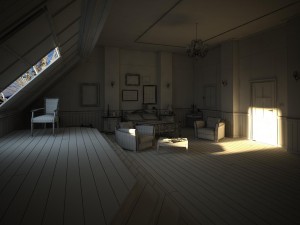 bedroom 01 scene 3D Model