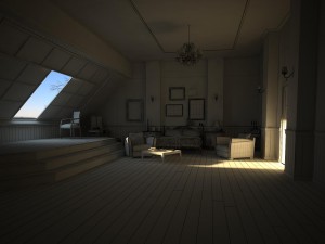 bedroom 01 scene 3D Model