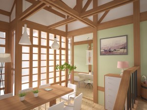 cafe 01 scene 3D Model
