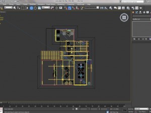 cafe 01 scene 3D Model