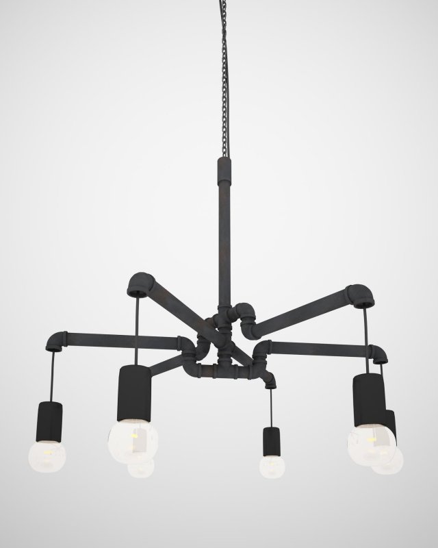 pendant light l01 Model 3D .c4d .max .obj .3ds .fbx .stl .blend 