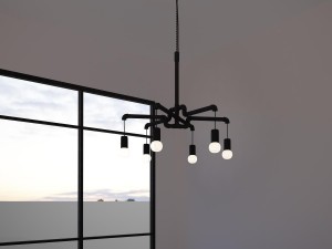 pendant light l01 Model 3D