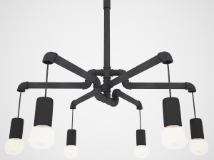 pendant light l01 Model 3D