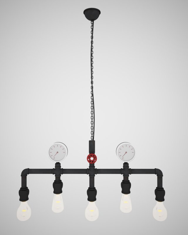 pendant light l02 3Dモデル .c4d .max .obj .3ds .fbx .stl .blend 