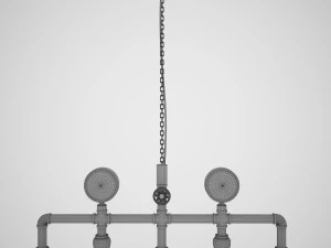 lumin&aacute;ria pendente l02 Modelo 3D