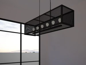 lumin&aacute;ria pendente l04 Modelo 3D