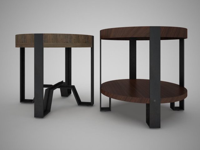 marley end table Model 3D .c4d .max .obj .3ds .fbx .stl .blend 