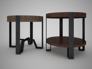 marley end table 3D Model