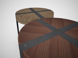 marley end table Model 3D