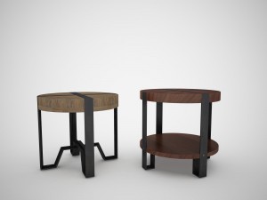 marley end table Model 3D