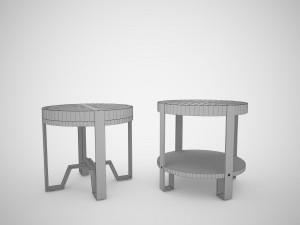 marley end table Model 3D