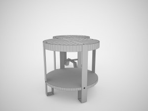 marley end table Model 3D