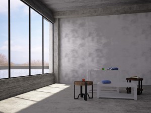 marley end table Model 3D