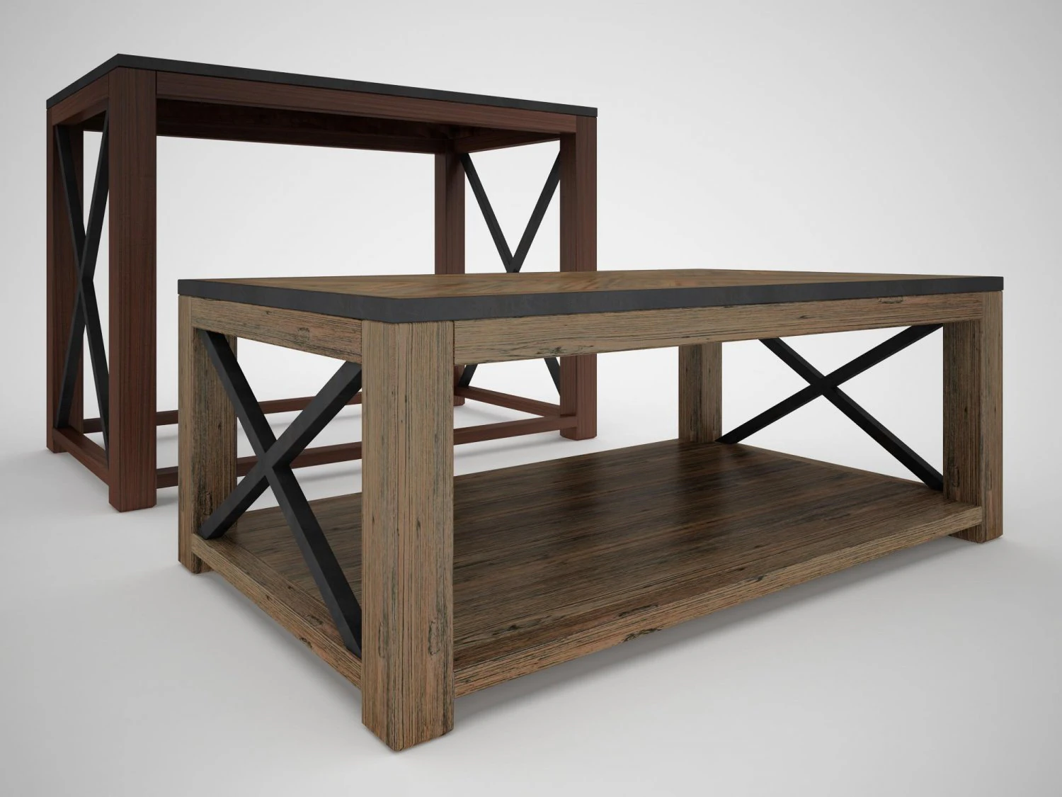 tillman sofa table 3D Model .c4d .max .obj .3ds .fbx .stl .blend
