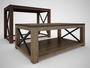 tillman sofa table 3D Model