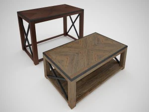 tillman sofa table 3D Model