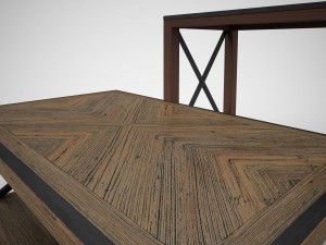 tillman sofa table Model 3D