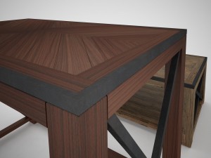 tillman sofa table Model 3D