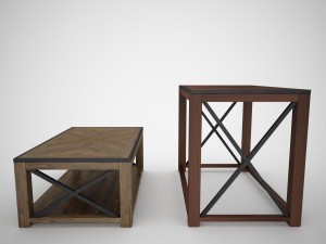 tillman sofa table Model 3D