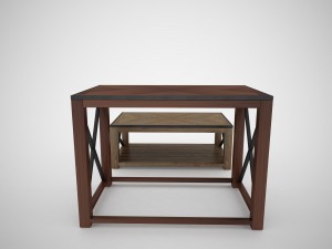tillman sofa table Model 3D