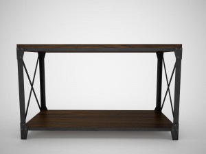 mountainier sofa table 3D Model