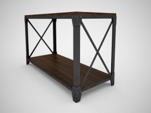 mountainier sofa table 3D Model