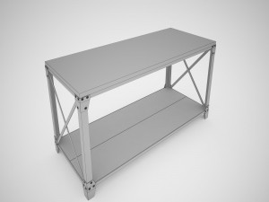 mountainier sofa table 3D Model