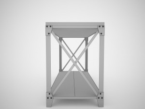mountainier sofa table 3D Model