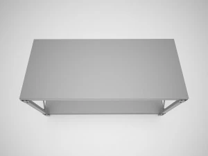 mountainier sofa table 3D Model