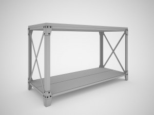 mountainier sofa table 3D Model