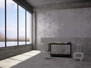 mountainier sofa table 3D Model