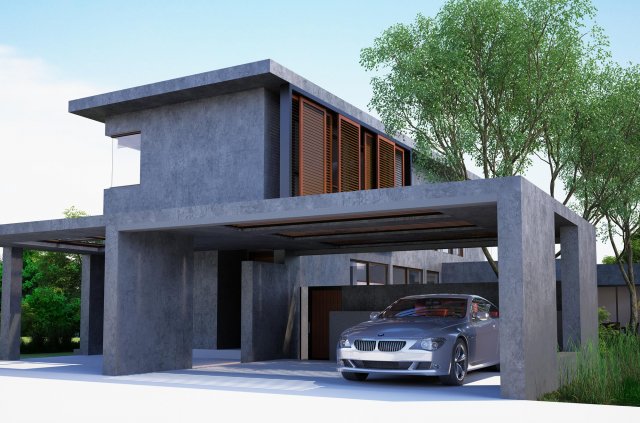 house no05 Modèle 3D .c4d .max .obj .3ds .fbx .stl .blend 