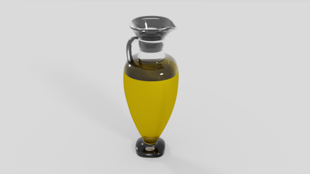 olive oil 3D 모델 .c4d .max .obj .3ds .fbx .stl .blend 