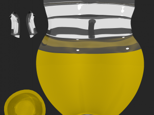 olive oil 3D 모델