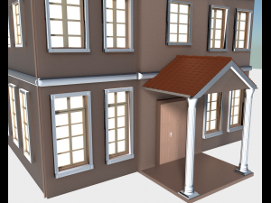 classic house 3D Модель