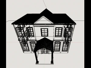 classic house 3D Model