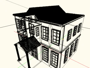 classic house 3D Model