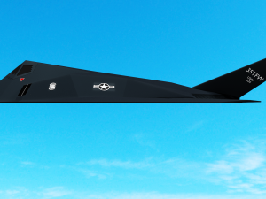 f117 stealth Modelo 3D