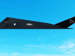 f117 stealth 3D Model