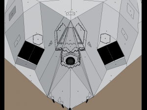 f117 stealth Modelo 3D